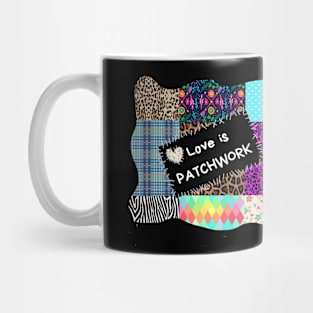 Love is patchwork Mug